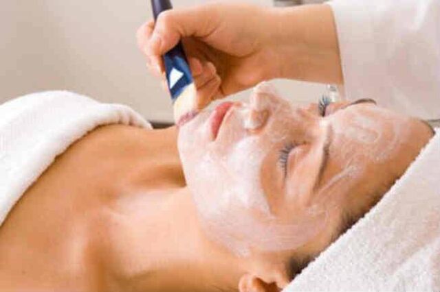 Aplicación de crema